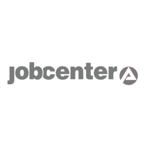 Logo des Jobcenters in grau